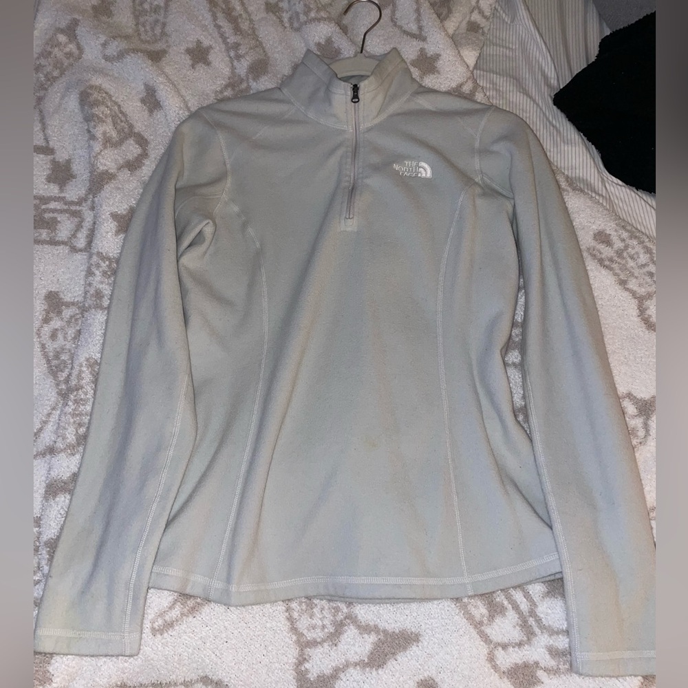 The North Face Gray Quarter-Zip Pullover